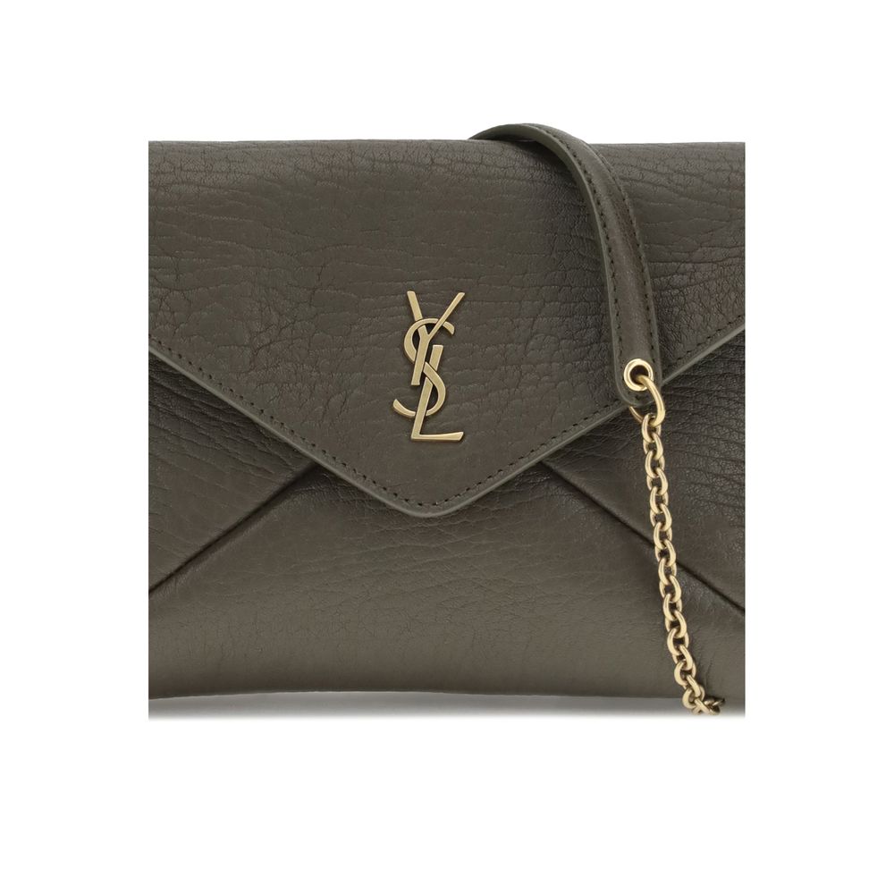 Saint Laurent Cassandre chain Clutch Bag - Beyzy Store - Saint Laurent