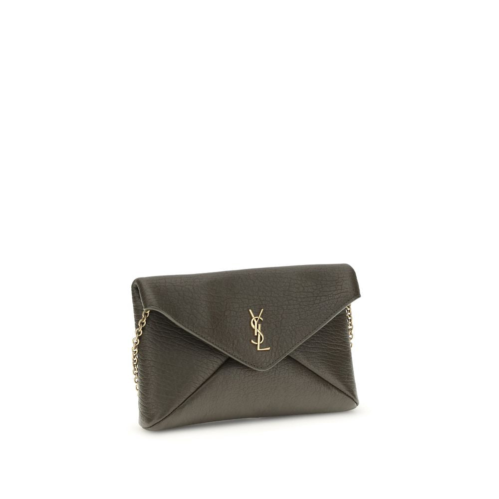 Saint Laurent Cassandre chain Clutch Bag - Beyzy Store - Saint Laurent