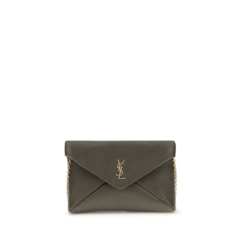 Saint Laurent Cassandre chain Clutch Bag - Beyzy Store - Saint Laurent