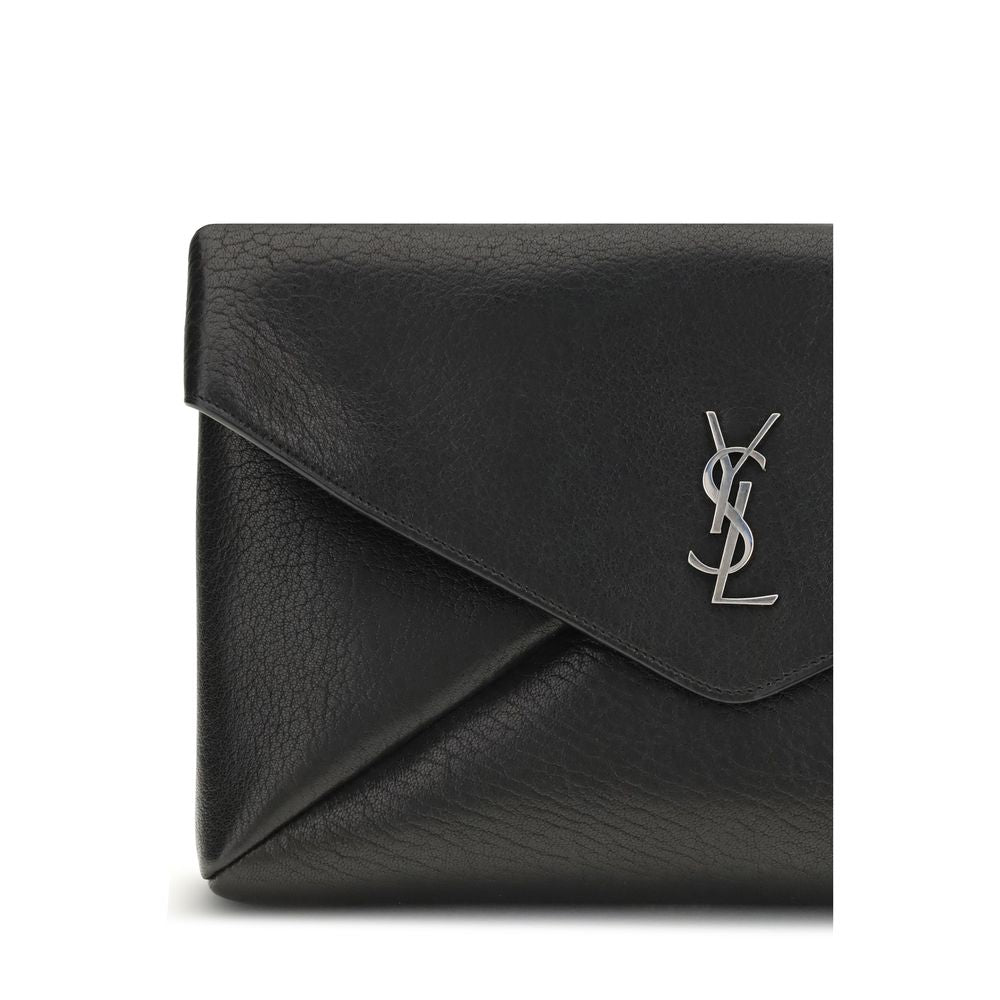 Saint Laurent Cassandre large envelope Clutch Bag - Beyzy Store - Saint Laurent