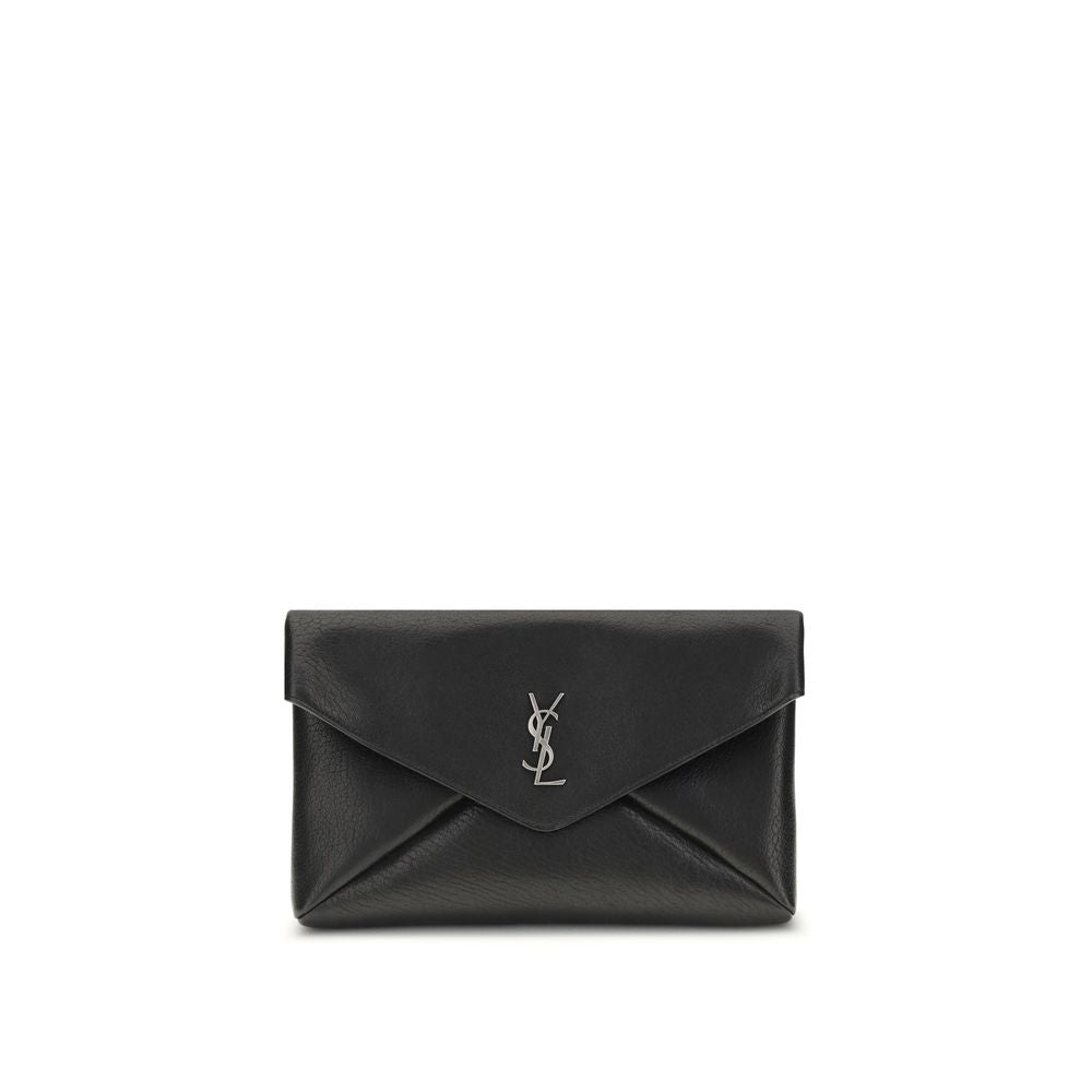 Saint Laurent Cassandre large envelope Clutch Bag - Beyzy Store - Saint Laurent