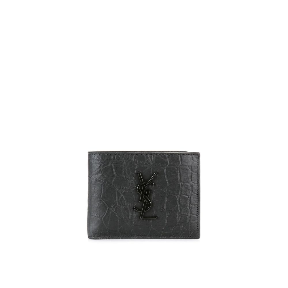 Saint Laurent Cassandre Leather Wallet - Beyzy Store - Saint Laurent