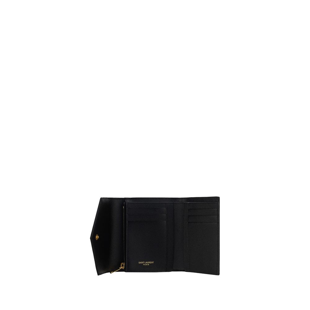 Saint Laurent Cassandre Matelassé Wallet - Beyzy Store - Saint Laurent