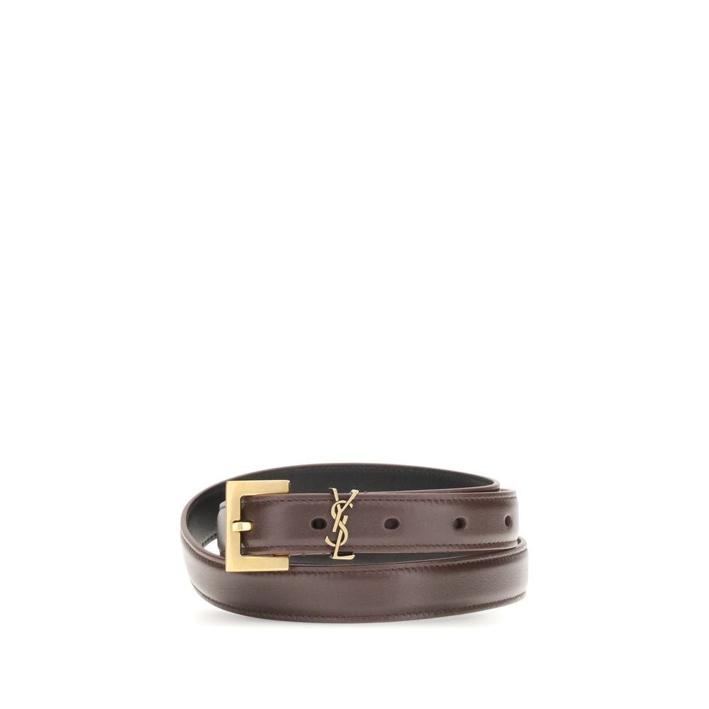 Saint Laurent Cassandre slim Belt - Beyzy Store - Saint Laurent