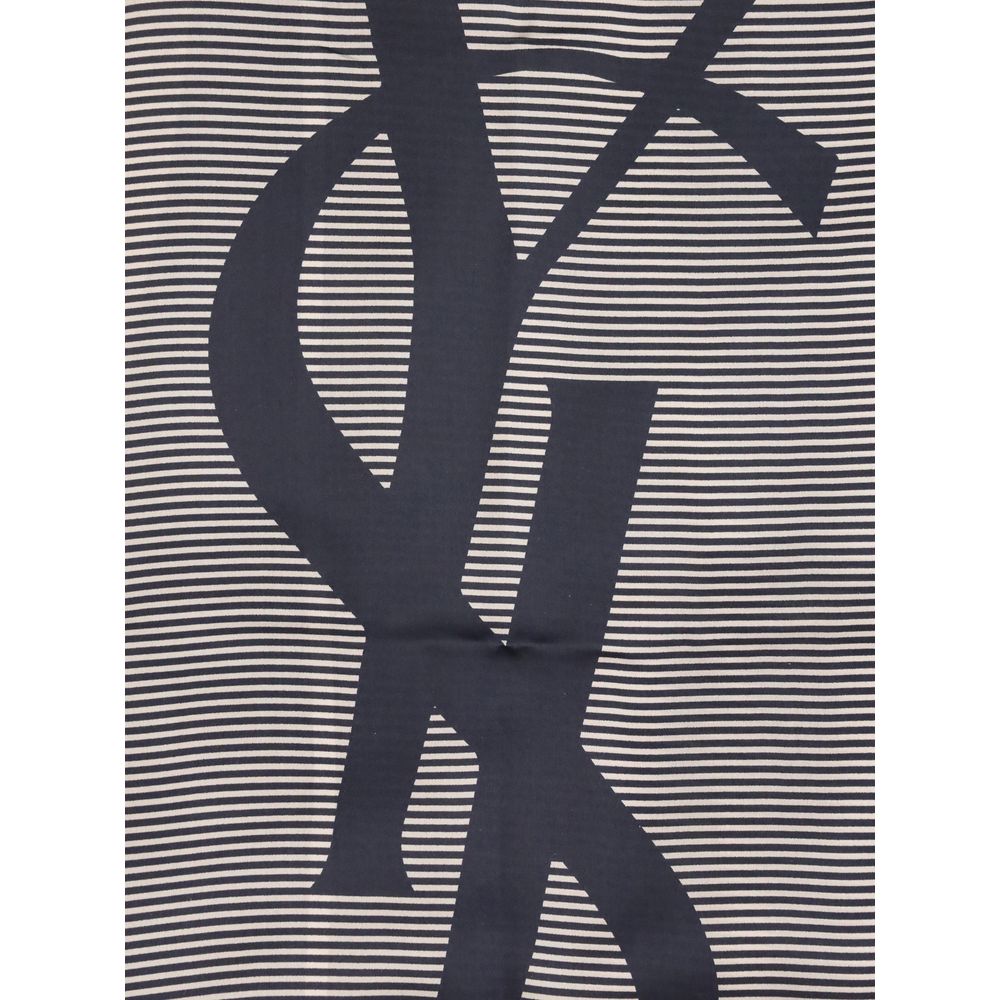 Saint Laurent Cassandre striped Stole - Beyzy Store - Saint Laurent