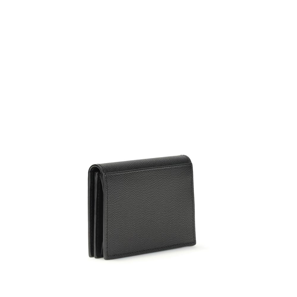 Saint Laurent Grain de poudre leather business Card Holder - Beyzy Store - Saint Laurent