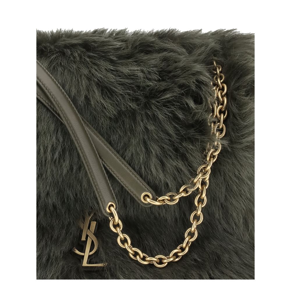 Saint Laurent Jamie medium Shearling Shoulder Bag - Beyzy Store - Saint Laurent