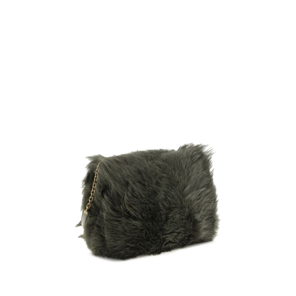 Saint Laurent Jamie medium Shearling Shoulder Bag - Beyzy Store - Saint Laurent