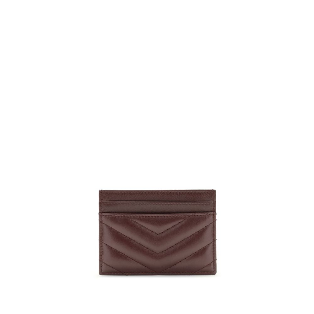 Saint Laurent Lambskin Card Holder - Beyzy Store - Saint Laurent