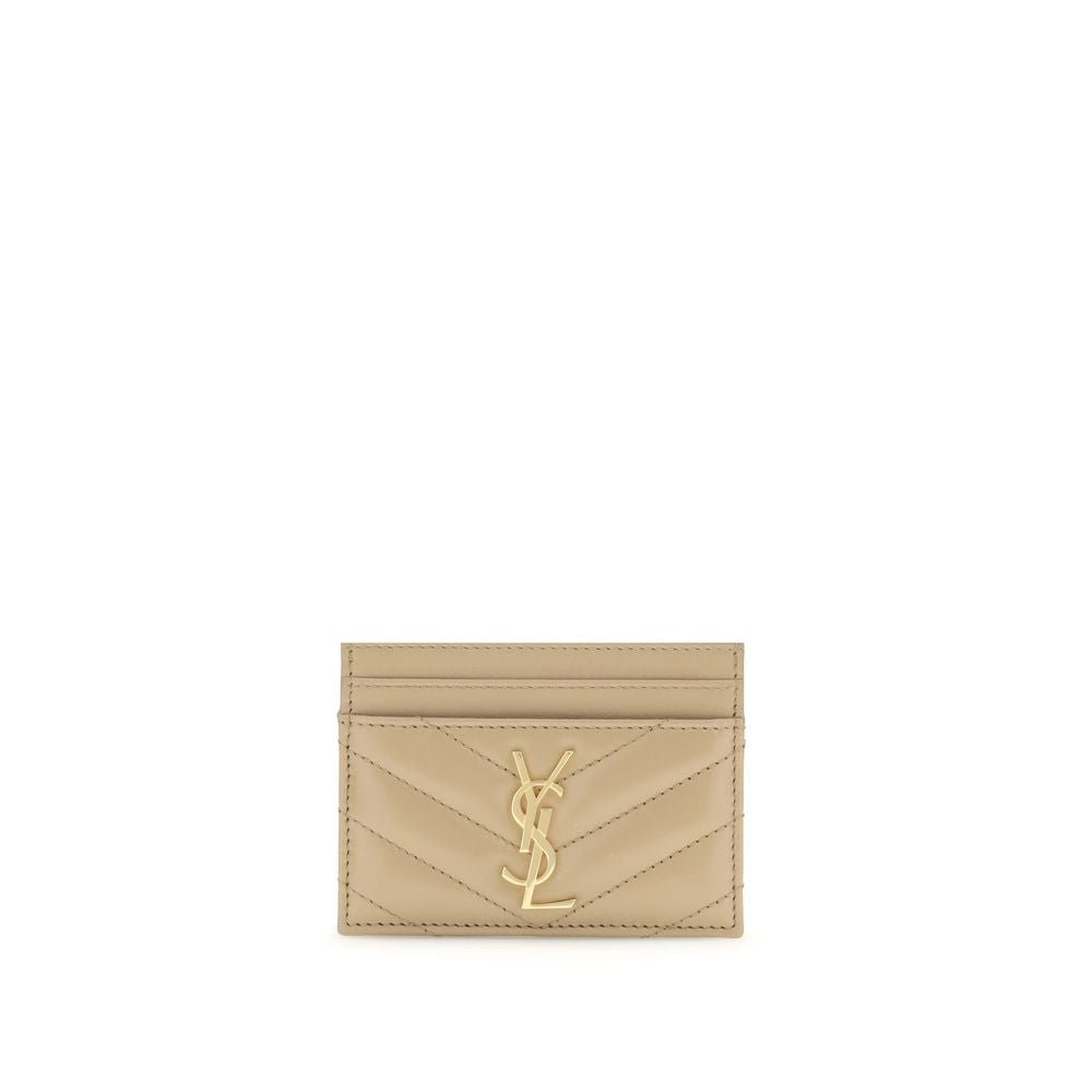 Saint Laurent Lambskin Card Holder - Beyzy Store - Saint Laurent