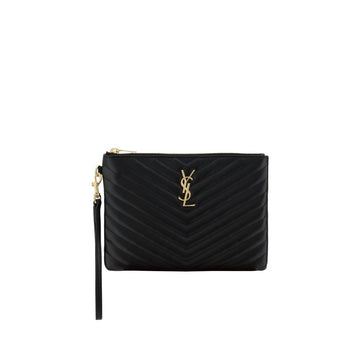 Saint Laurent Matelassé Pouch Bag - Beyzy Store - Saint Laurent