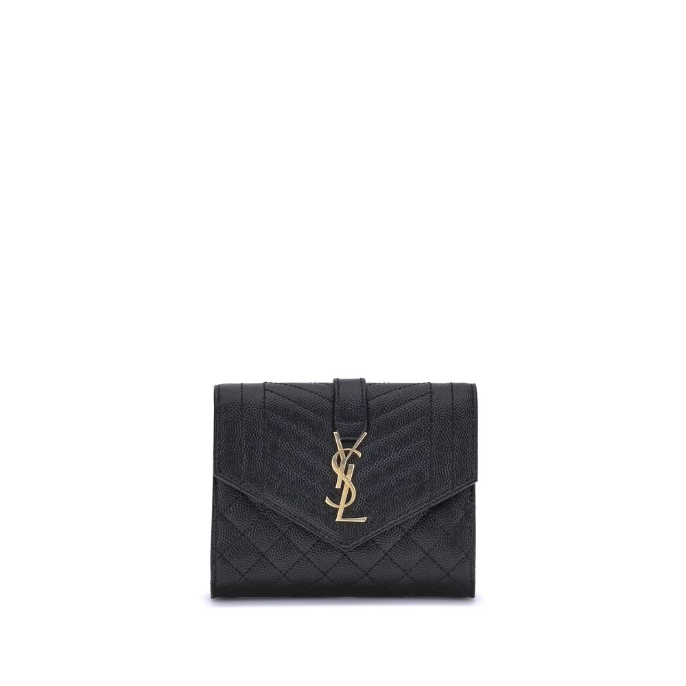 Saint Laurent Trifold Wallet - Beyzy Store - Saint Laurent