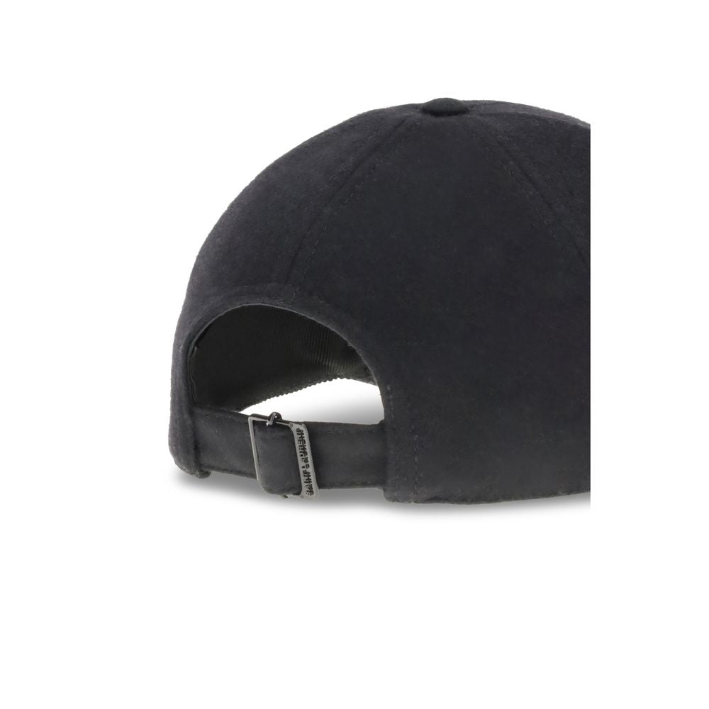 Saint Laurent Wool Baseball Cap - Beyzy Store - Saint Laurent