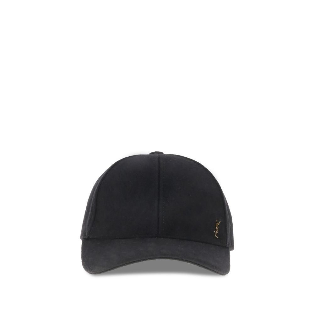 Saint Laurent Wool Baseball Cap - Beyzy Store - Saint Laurent