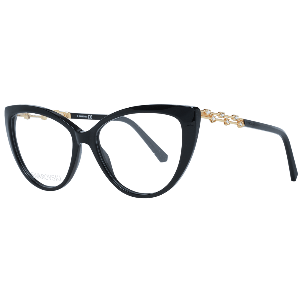 Swarovski Elegant Black Cat Eye Designer Eyeglasses - Beyzy Store - Swarovski
