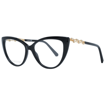 Swarovski Elegant Black Cat Eye Designer Eyeglasses - Beyzy Store - Swarovski