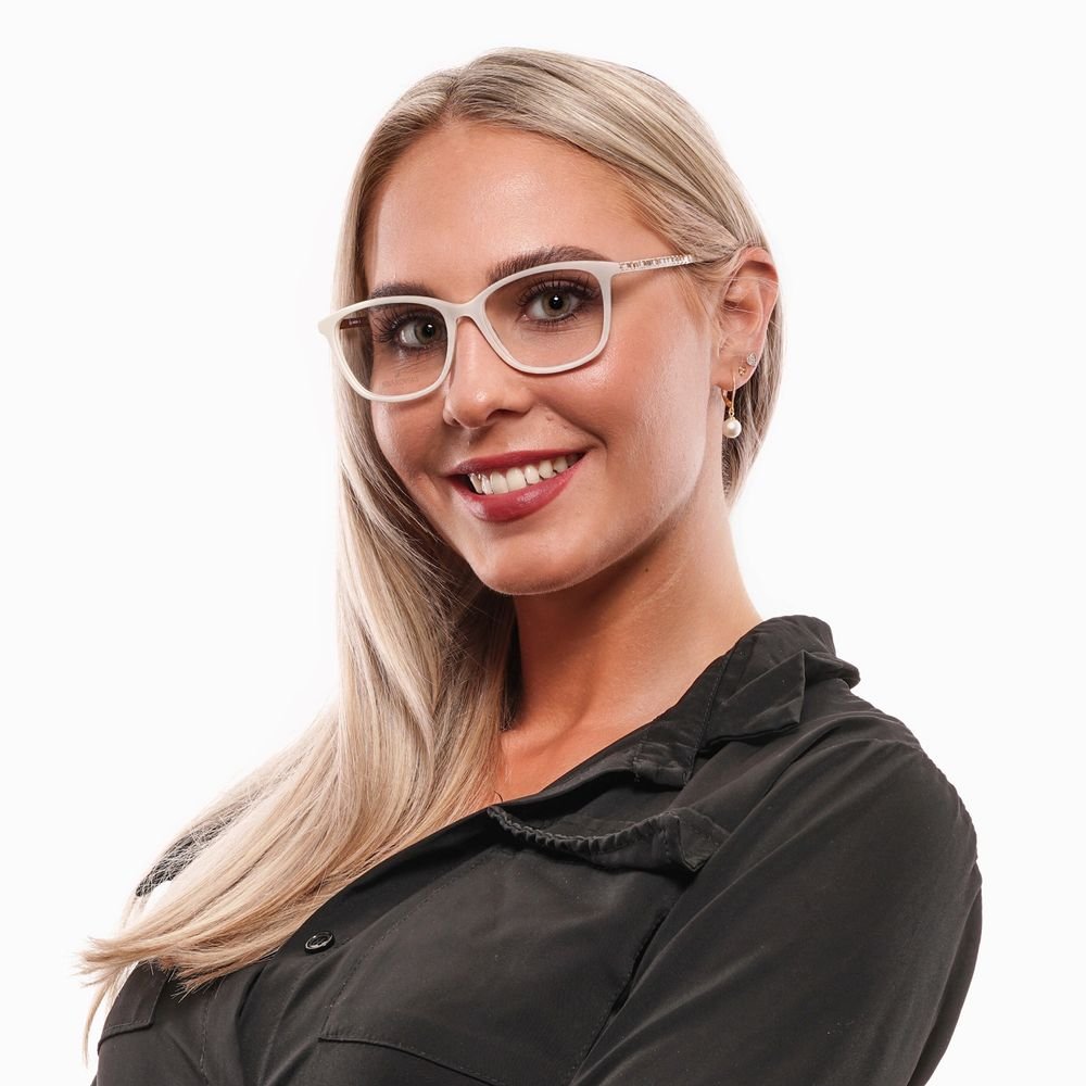 Swarovski White Women Glasses Frame - Beyzy Store - Swarovski