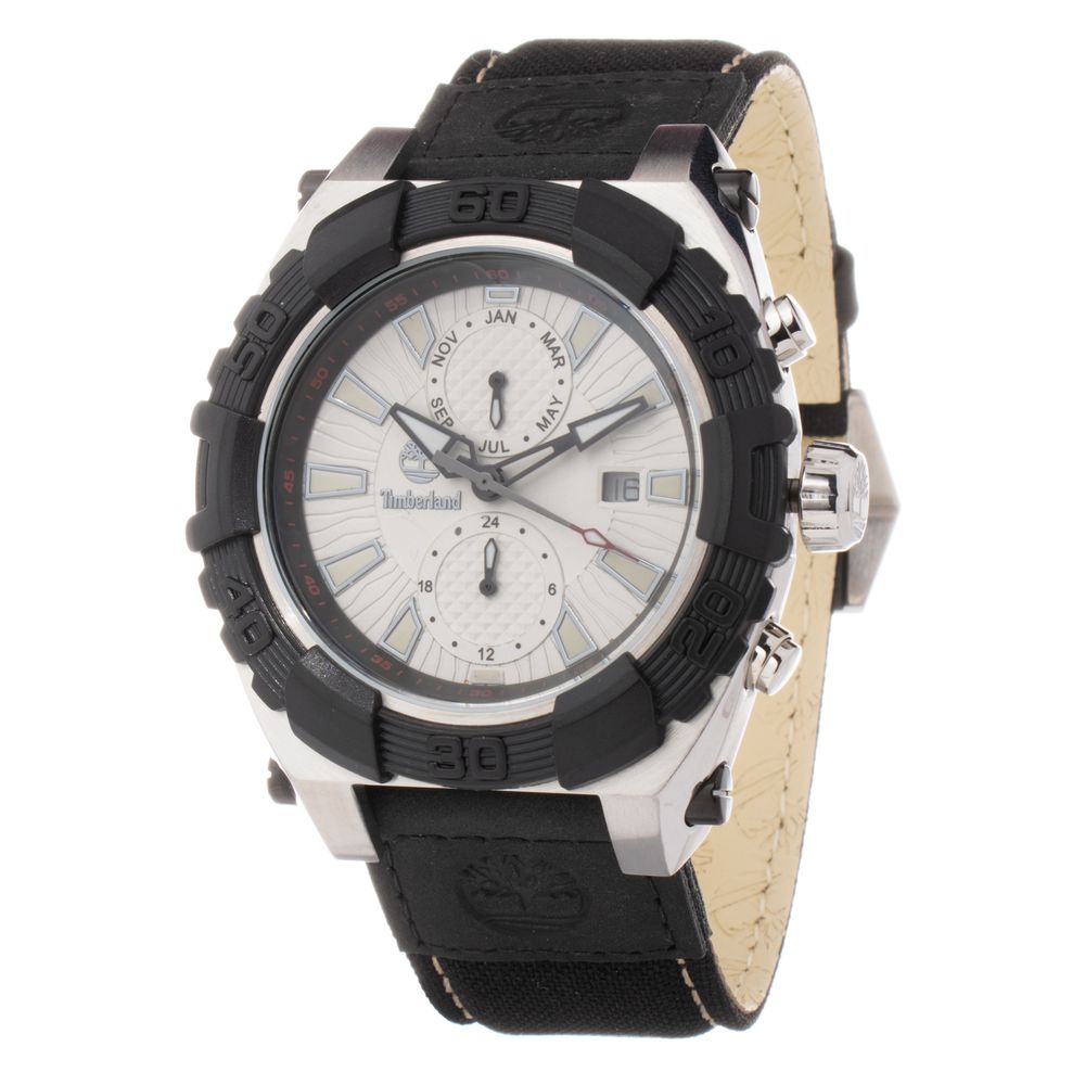 Timberland Black Leather Watch - Beyzy Store - Timberland