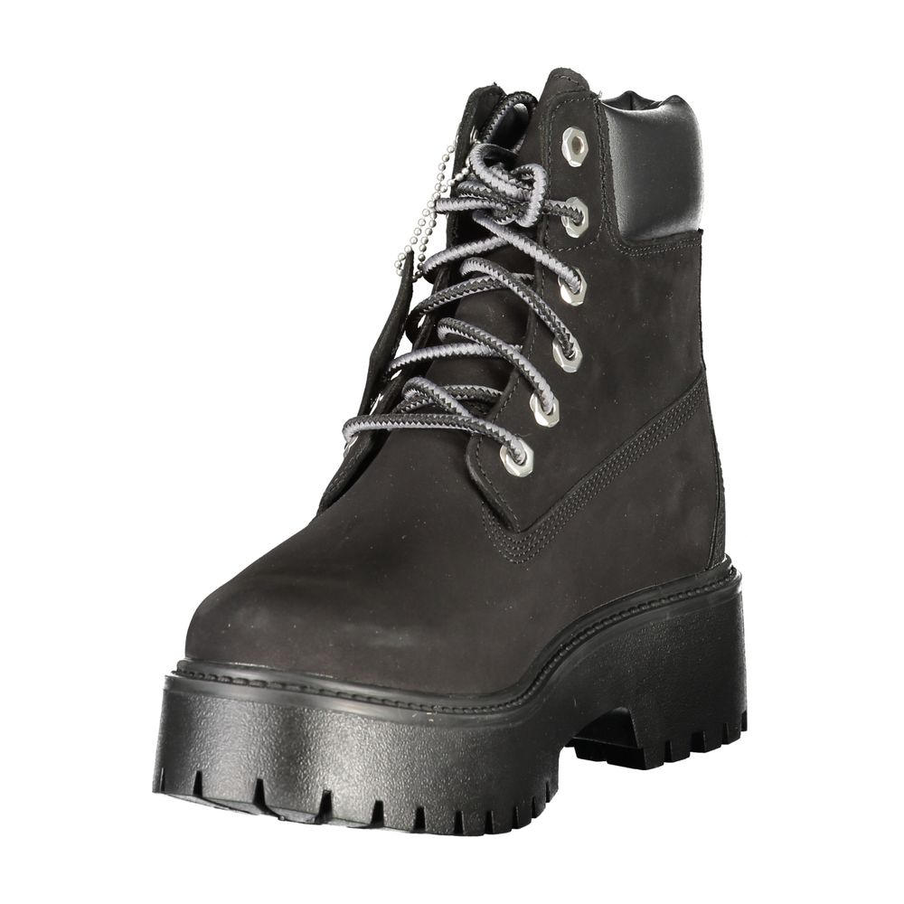 Timberland Black Leather Women Boot - Beyzy Store - Timberland