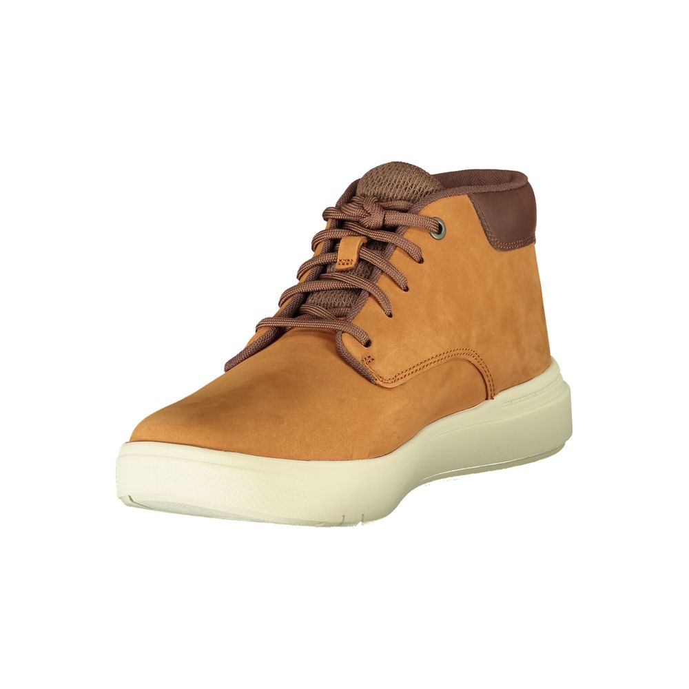 Timberland Brown Leather Men Sneaker - Beyzy Store - Timberland