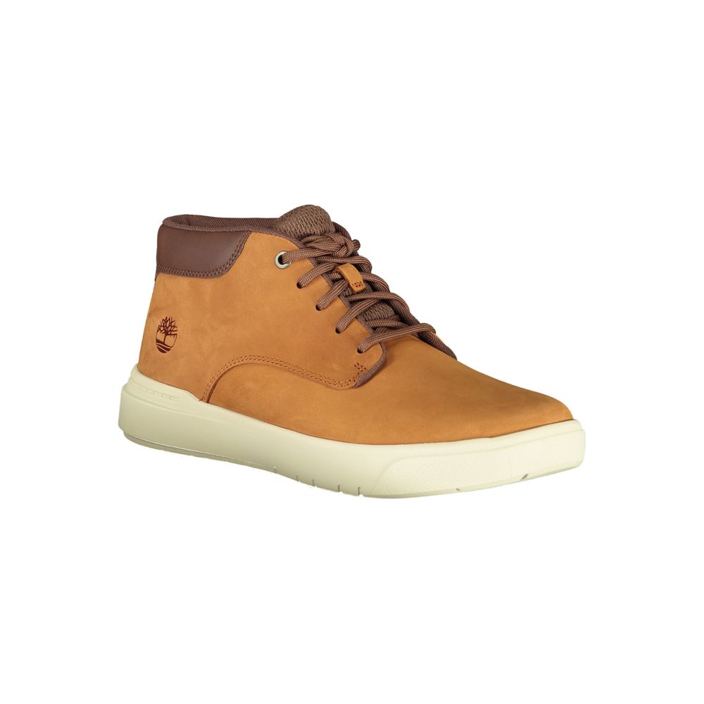 Timberland Brown Leather Men Sneaker - Beyzy Store - Timberland