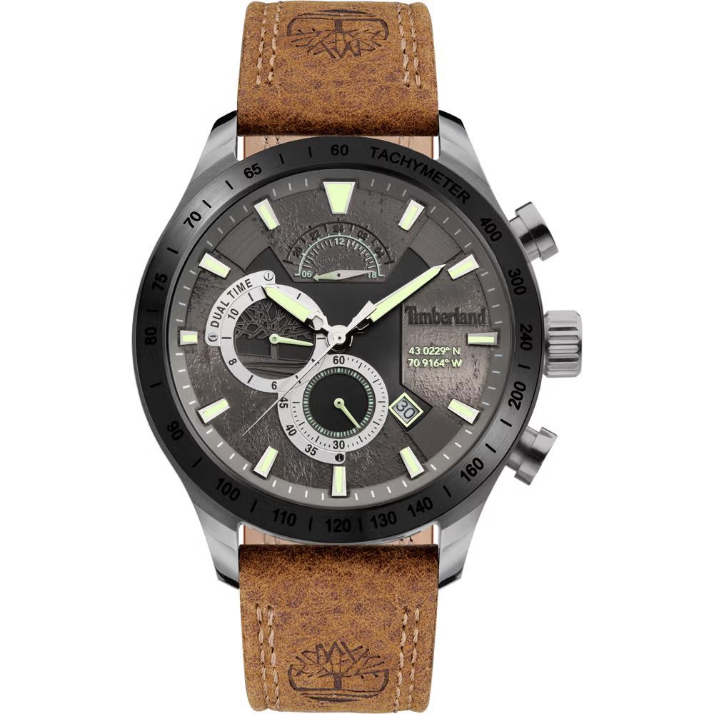 Timberland Brown Leather Watch - Beyzy Store - Timberland