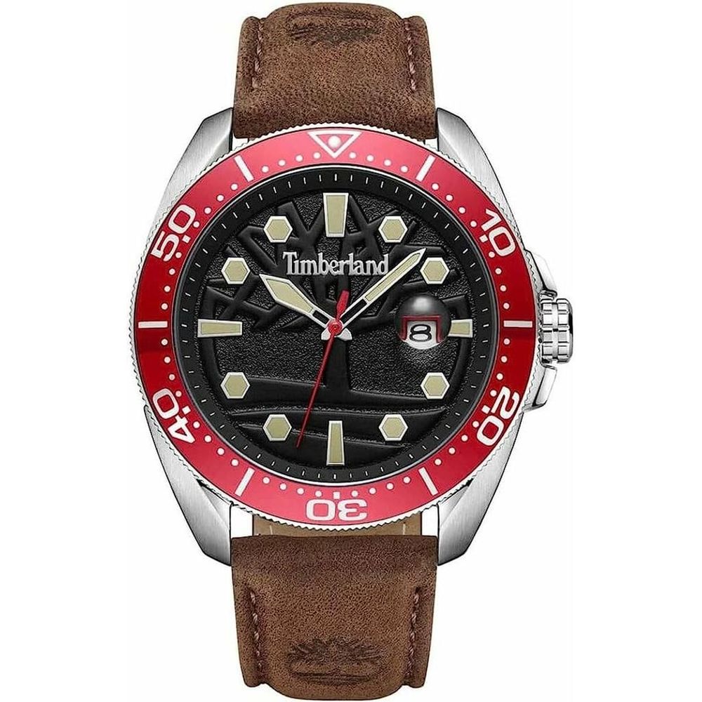 Timberland Brown Leather Watch - Beyzy Store - Timberland