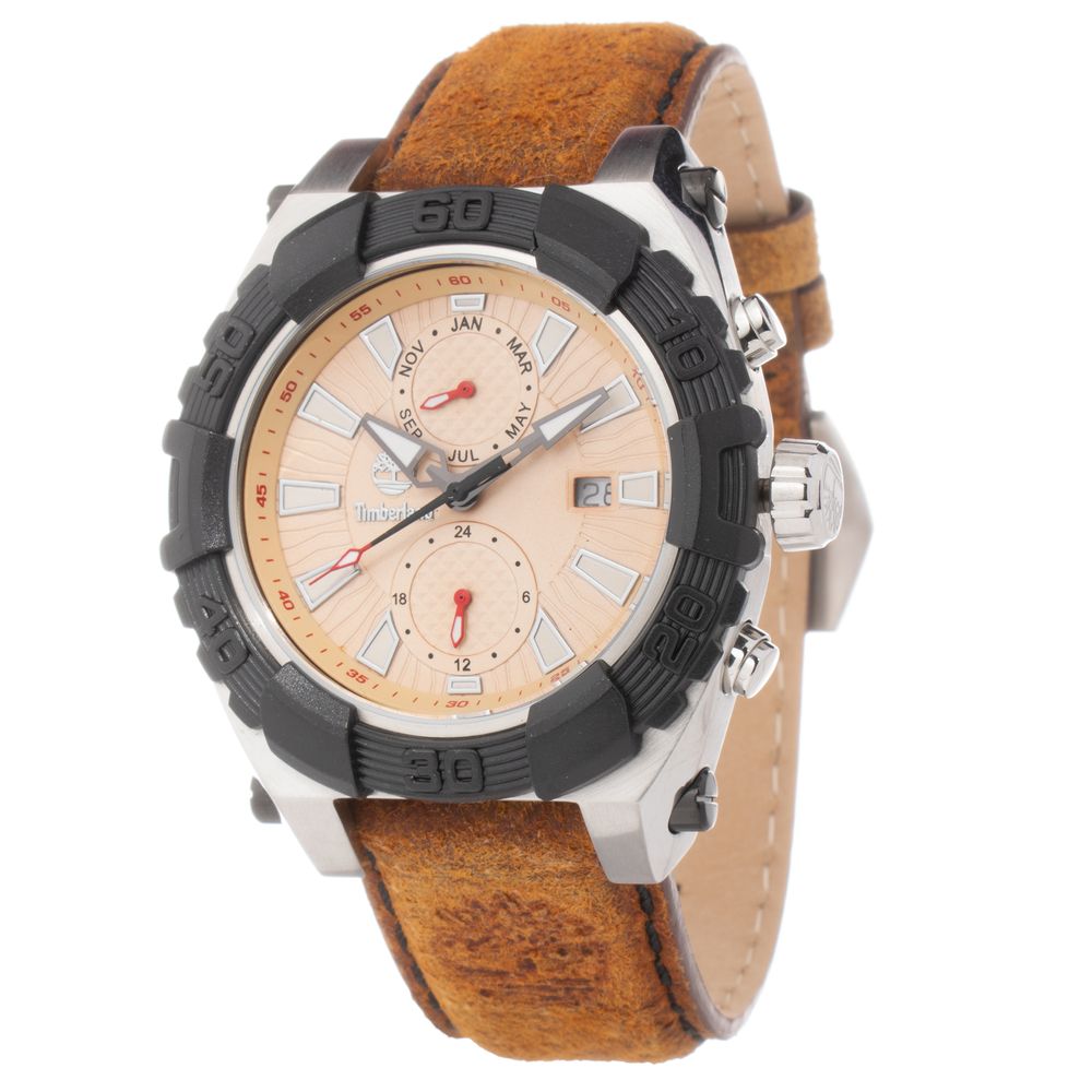 Timberland Brown Leather Watch - Beyzy Store - Timberland