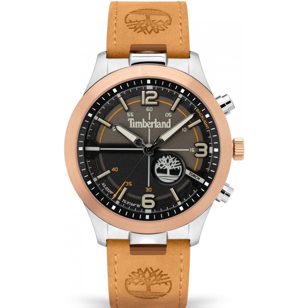 Timberland Brown Leather Watch - Beyzy Store - Timberland