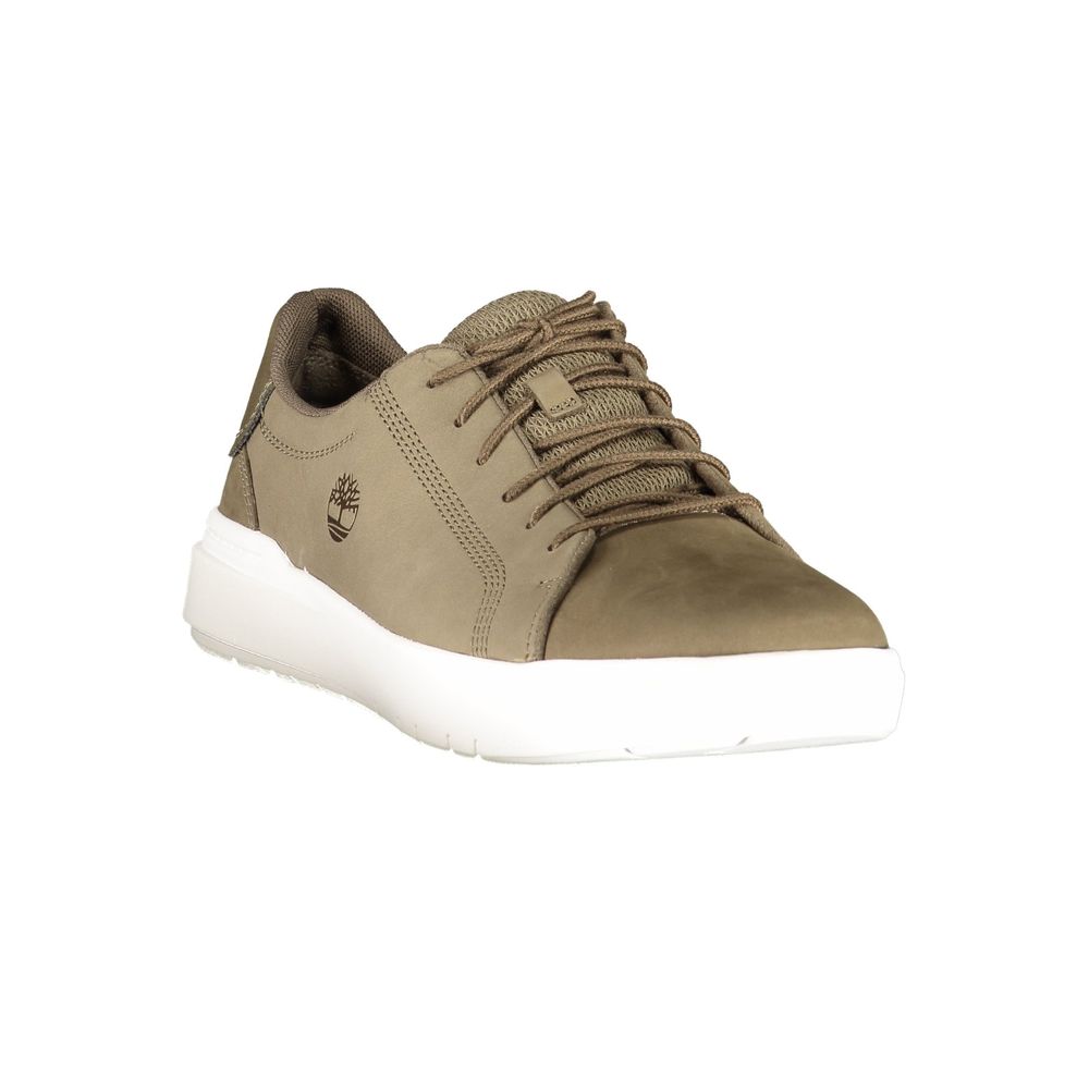 Timberland Green Leather Men Sneaker - Beyzy Store - Timberland