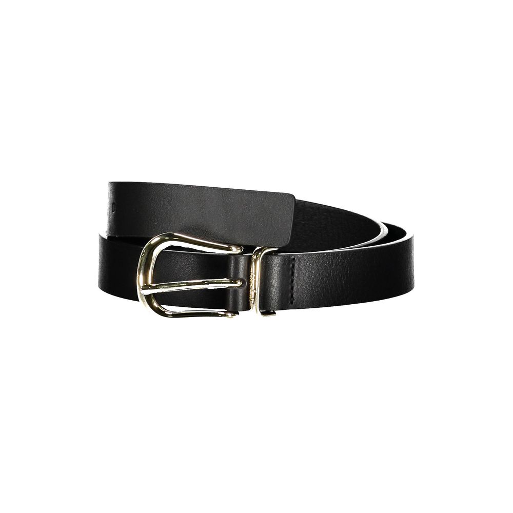 Tommy Hilfiger Black Leather Belt - Beyzy Store - Tommy Hilfiger