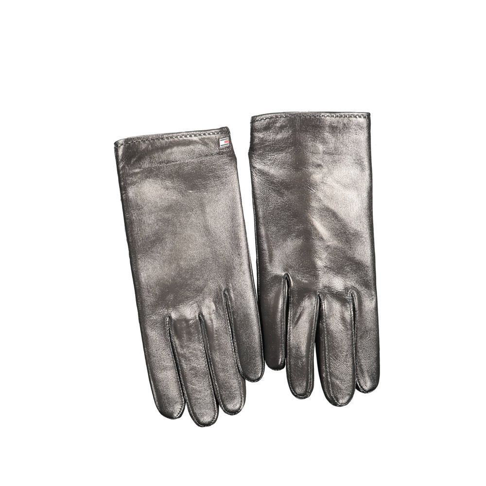 Tommy Hilfiger Black Leather Glove - Beyzy Store - Tommy Hilfiger