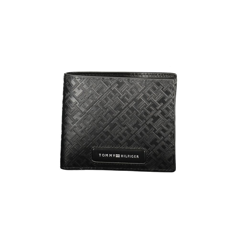 Tommy Hilfiger Black Leather Men Wallet - Beyzy Store - Tommy Hilfiger