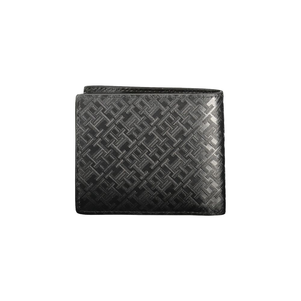 Tommy Hilfiger Black Leather Men Wallet - Beyzy Store - Tommy Hilfiger
