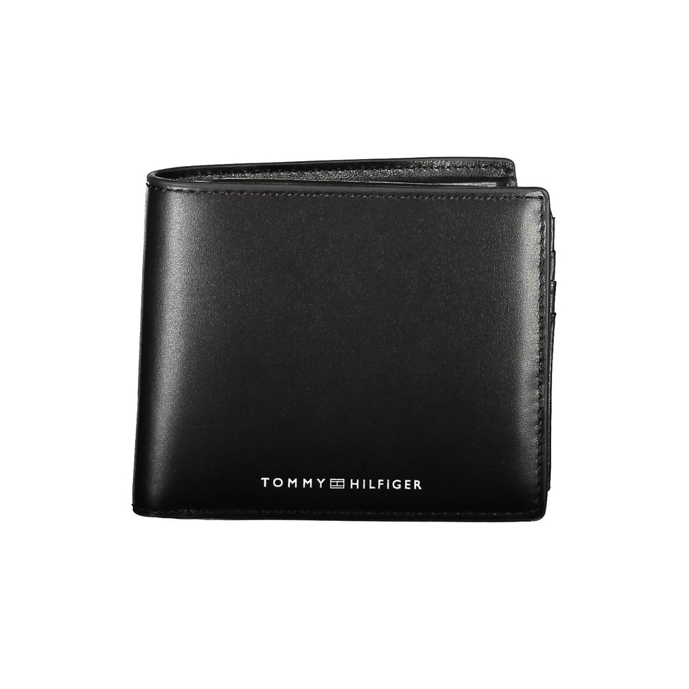 Tommy Hilfiger Black Leather Wallet - Beyzy Store - Tommy Hilfiger