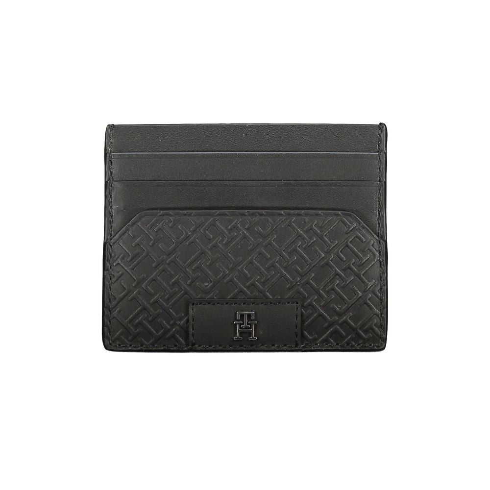 Tommy Hilfiger Black Leather Wallet - Beyzy Store - Tommy Hilfiger