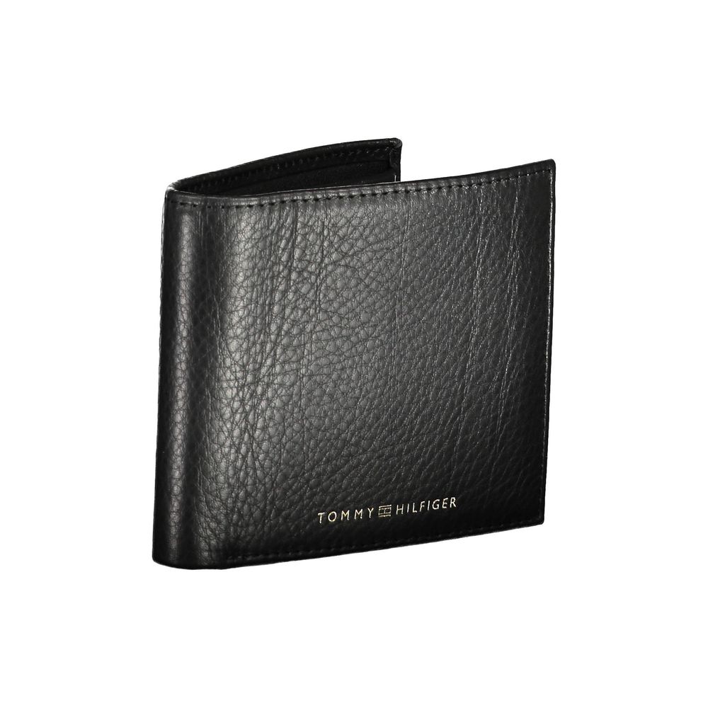 Tommy Hilfiger Black Leather Wallet - Beyzy Store - Tommy Hilfiger