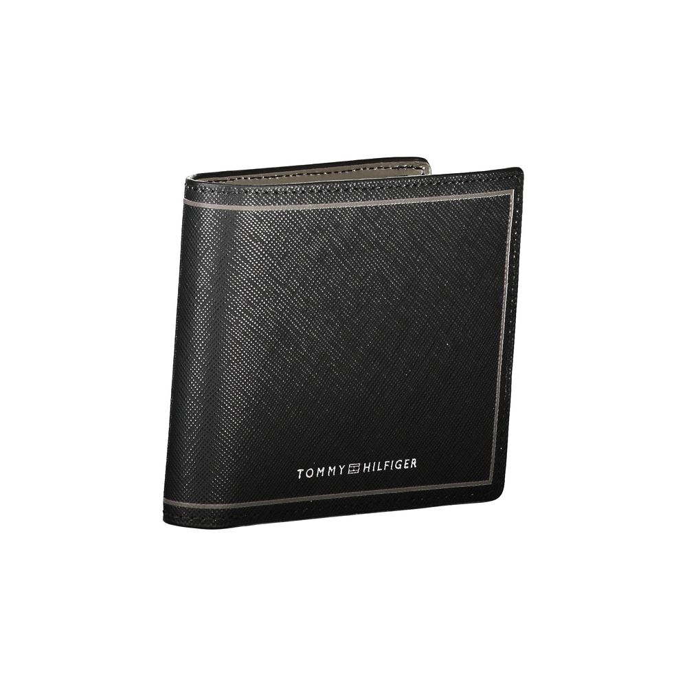 Tommy Hilfiger Black Leather Wallet - Beyzy Store - Tommy Hilfiger