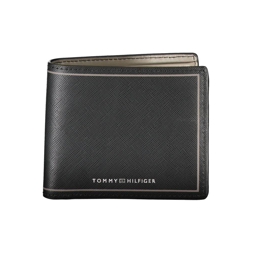 Tommy Hilfiger Black Leather Wallet - Beyzy Store - Tommy Hilfiger