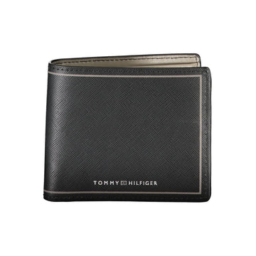 Tommy Hilfiger Black Leather Wallet - Beyzy Store - Tommy Hilfiger