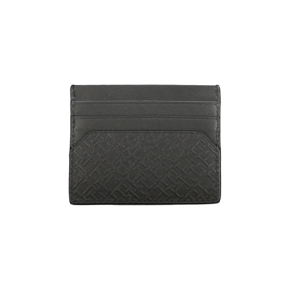 Tommy Hilfiger Black Leather Wallet - Beyzy Store - Tommy Hilfiger