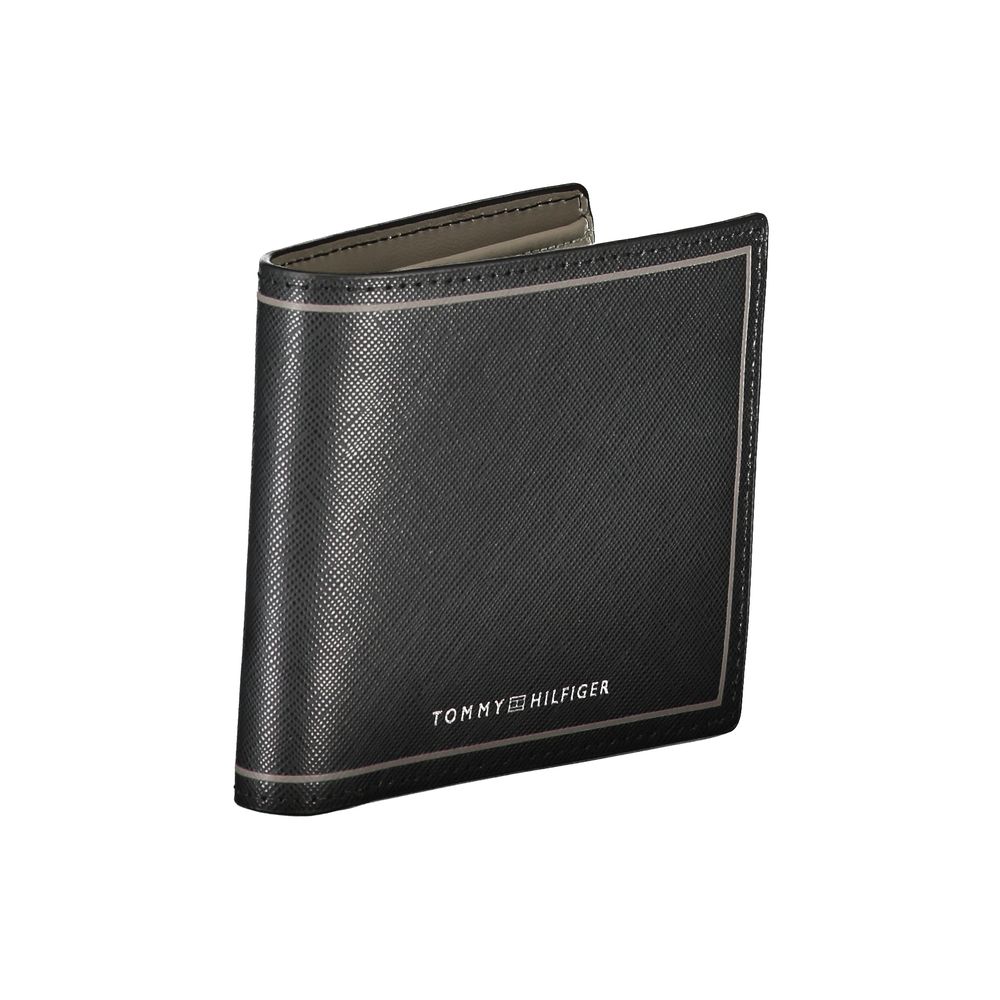 Tommy Hilfiger Black Leather Wallet - Beyzy Store - Tommy Hilfiger