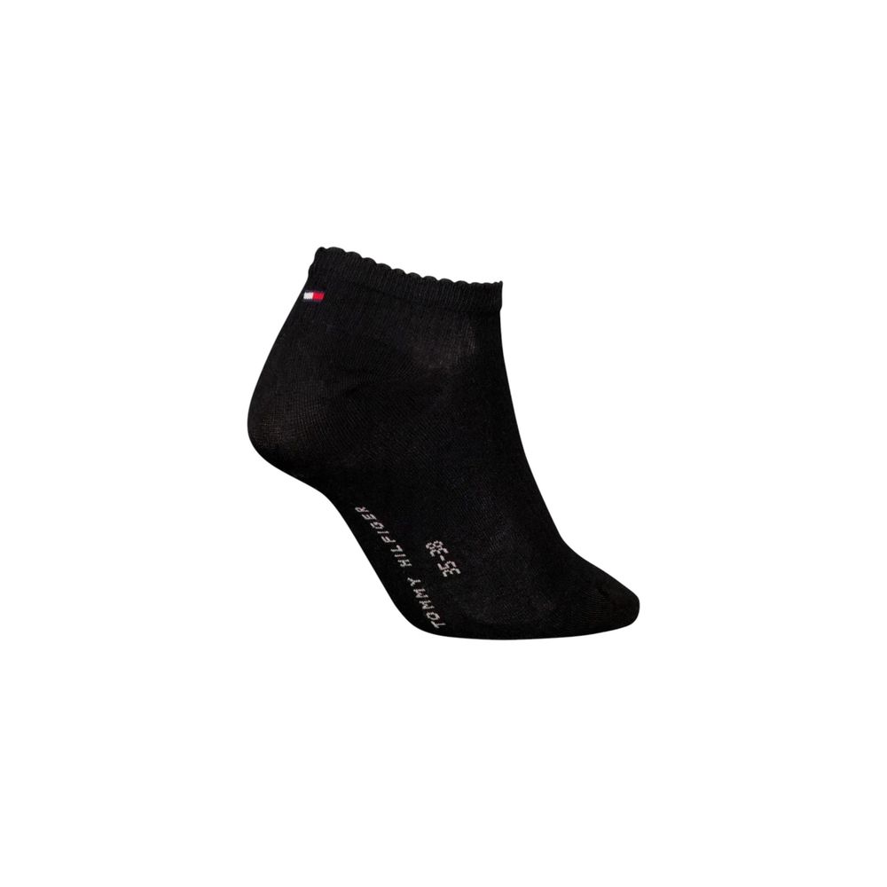 Tommy Hilfiger Black Lyocell Sock - Beyzy Store - Tommy Hilfiger