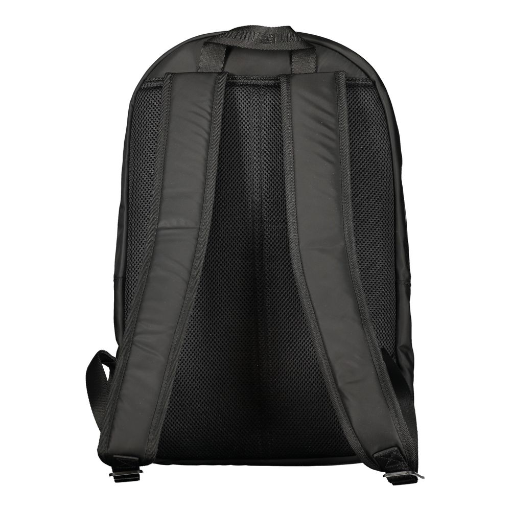 Tommy Hilfiger Black Polyester Men Backpack - Beyzy Store - Tommy Hilfiger