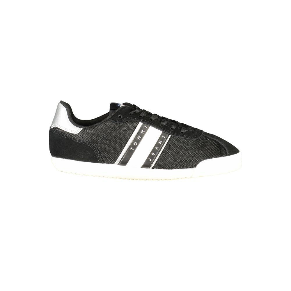 Tommy Hilfiger Black Polyester Women Sneaker - Beyzy Store - Tommy Hilfiger