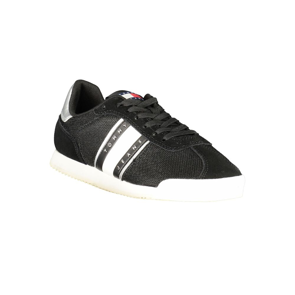 Tommy Hilfiger Black Polyester Women Sneaker - Beyzy Store - Tommy Hilfiger