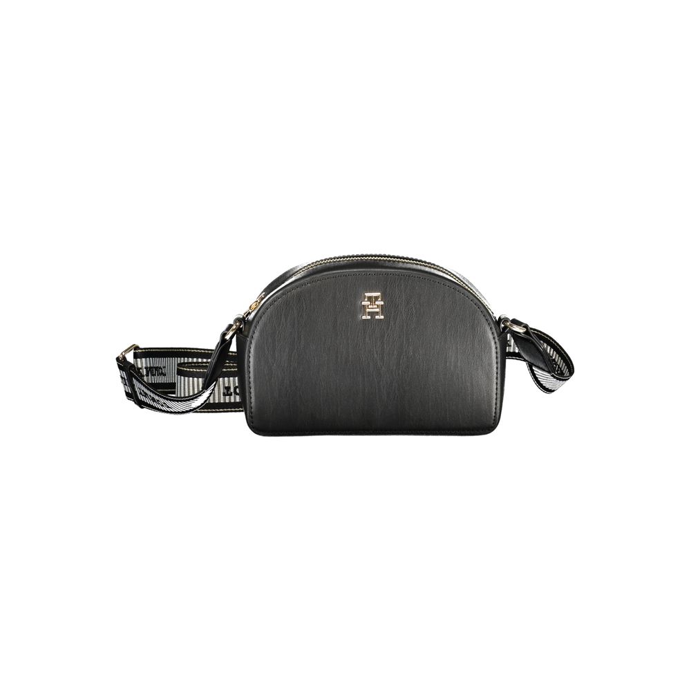 Tommy Hilfiger Black Polyethylene Handbag - Beyzy Store - Tommy Hilfiger