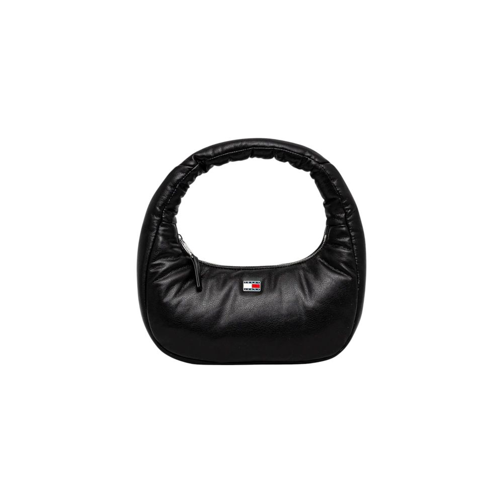 Tommy Hilfiger Black Polyethylene Handbag - Beyzy Store - Tommy Hilfiger