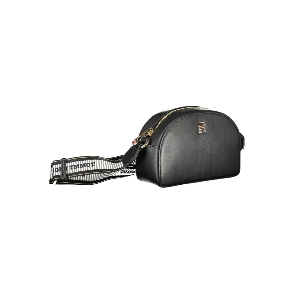 Tommy Hilfiger Black Polyethylene Handbag - Beyzy Store - Tommy Hilfiger