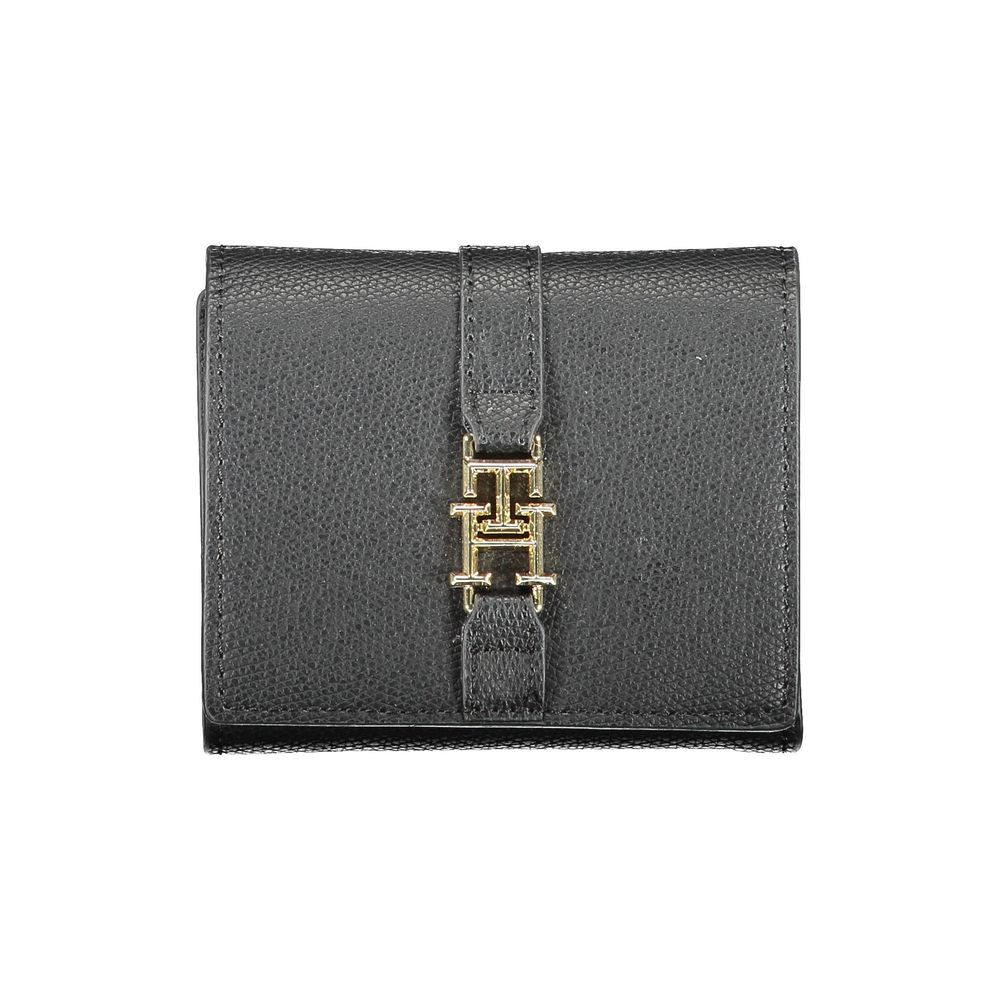 Tommy Hilfiger Black Polyethylene Wallet - Beyzy Store - Tommy Hilfiger